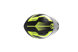 Шлем Acerbis FULLFACE X-STREET Black/Fluo-Yellow XS, фото 6