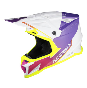 Шлем Acerbis T711 White/Purple (L), фото 1