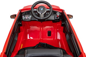 Детский автомобиль Toyland BMW X5M красный, фото 7