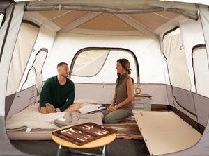 Палатка Naturehike Cape 8.3 быстросборная, серая CNK2350WS014-MBR, фото 2