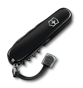 Нож Victorinox Spartan PS, 91 мм, 13 функций, чёрный, с темляком, фото 3