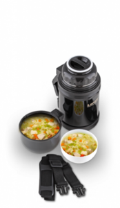 Термос универсальный (для еды и напитков) LaPlaya Traditional (1,2 литра), черный, фото 3