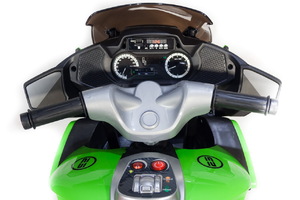 Детский мотоцикл Toyland Moto ХМХ 609 Зеленый, фото 8