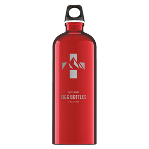 Бутылка Sigg Mountain (1 литр), красная, фото 1