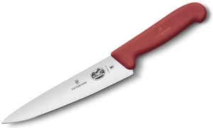 Нож Victorinox разделочный, лезвие 15 см, красный, фото 1