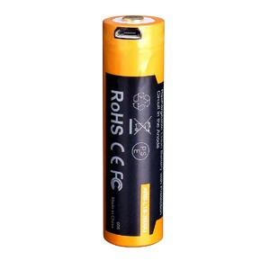 Аккумулятор 18650 Fenix 2600U mAh с разъемом для USB, фото 6