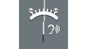 Индикатор крутящего момента WERA , TX 15 x 3.0 Нм, фиксированный момент 300 TX TORX, фото 6