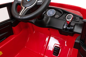 Детский автомобиль Toyland BMW X5M красный, фото 9