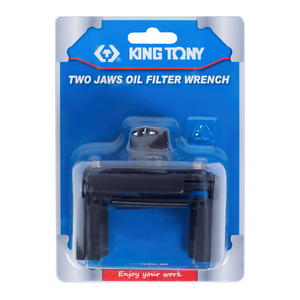 Съемник масляных фильтров 1/2", 80-115 мм, двухзахватный KING TONY 9AE53-115, фото 4