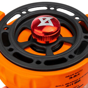 Катушка зимняя Nisus Maverick Оранжевый LH (N-FCK60-О-L), фото 8