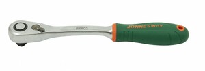 JONNESWAY R6803 Рукоятка трещоточная 3/8"DR, 60 зубцов, 200 мм, фото 1