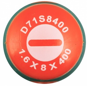 JONNESWAY D71S8400 Отвертка стержневая шлицевая ANTI-SLIP GRIP, SL8.0х400 мм, фото 2