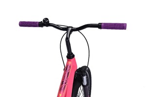 Велосипед Tech Team Calibri 24"x12"( розовый  сталь)2025, фото 6