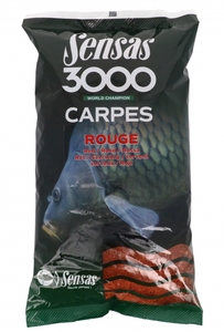 Прикормка Sensas 3000 CARP Rouge 1кг, фото 1