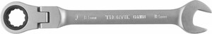 Thorvik CFRW18 Ключ гаечный комбинированный трещоточный карданный, 18 мм
