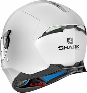 Шлем SHARK SKWAL 2 BLANK with LED White Glossy XS, фото 2