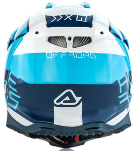 Шлем Acerbis X-RACER VTR White/Blue XS, фото 4