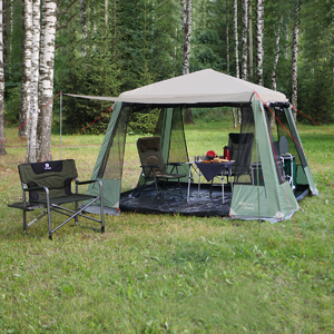 Палатка-шатер BTrace Grand (Зеленый/Бежевый), фото 10