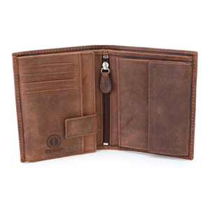 Бумажник Klondike Yukon, коричневый, 10х2х12,5 см, фото 3