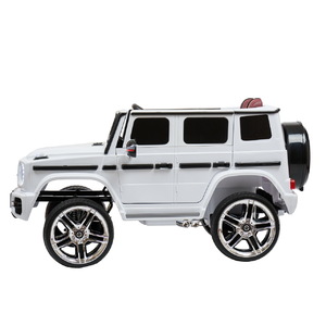 Детский электромобиль Джип ToyLand Mercedes Benz G63 (высокая дверь) Белый, фото 4