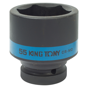 Головка торцевая ударная шестигранная 1", 55 мм KING TONY 853555M, фото 1