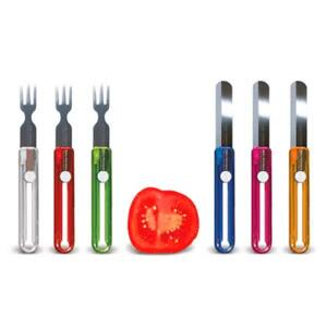 Вилка  Swiss Advance походная в блистере (красный), фото 2